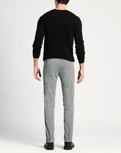 Man Pants Slate blue Size 32 Cotton, Elastane