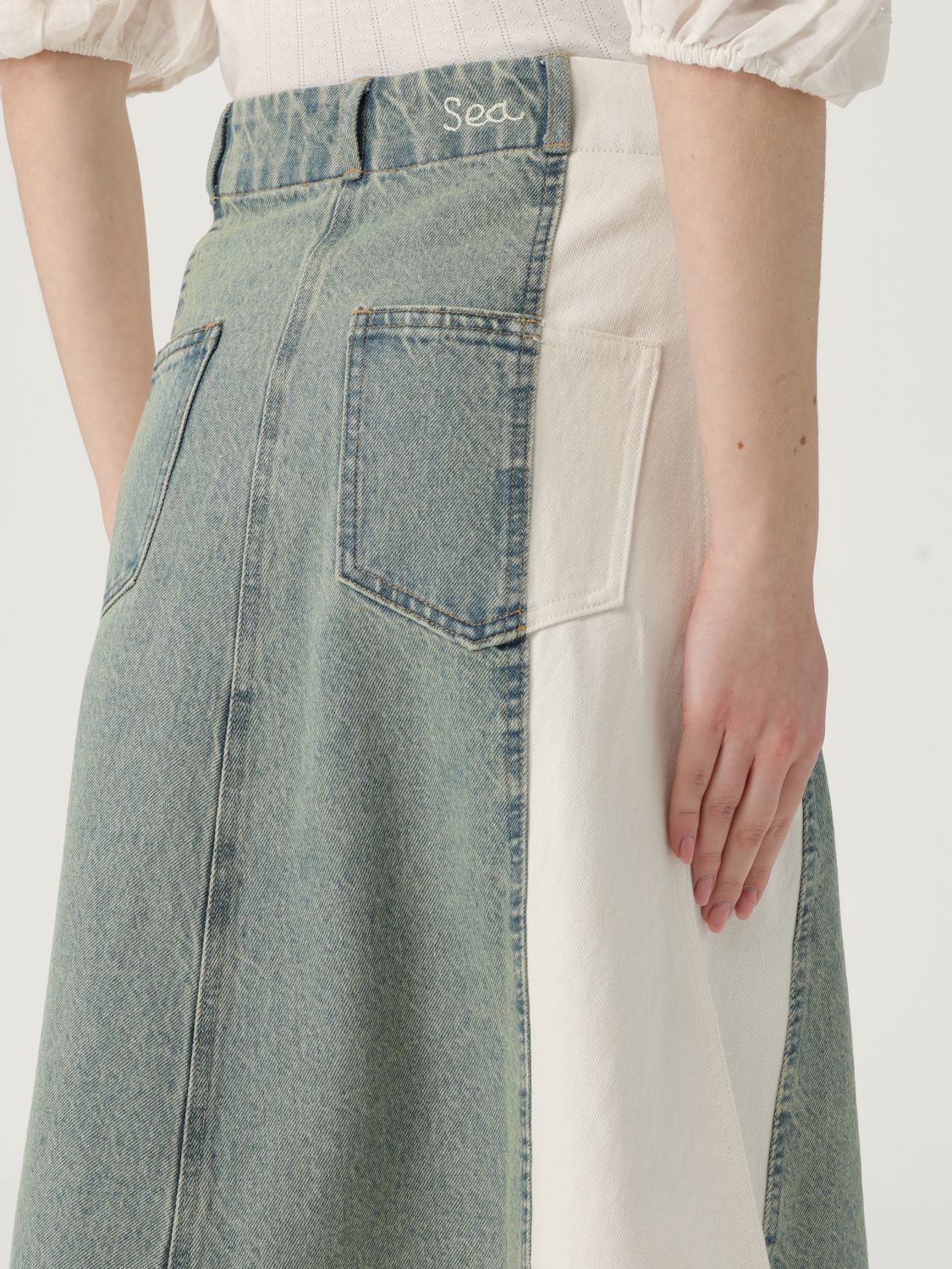 Skirt Woman color Blue