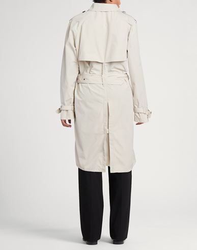 Man Overcoat & Trench Coat Beige Size 38 Polyester