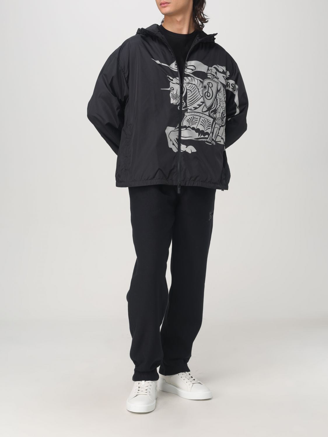 Logo-print track pants - Black