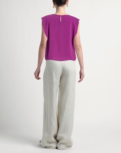 Woman Top Mauve Size M Recycled polyester, Polyester