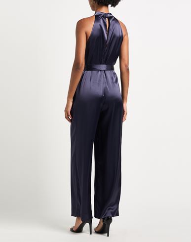 Woman Jumpsuit Navy Size 6 Triacetate, Polyester
