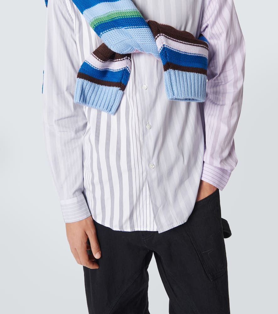 JW Anderson Striped cotton shirt