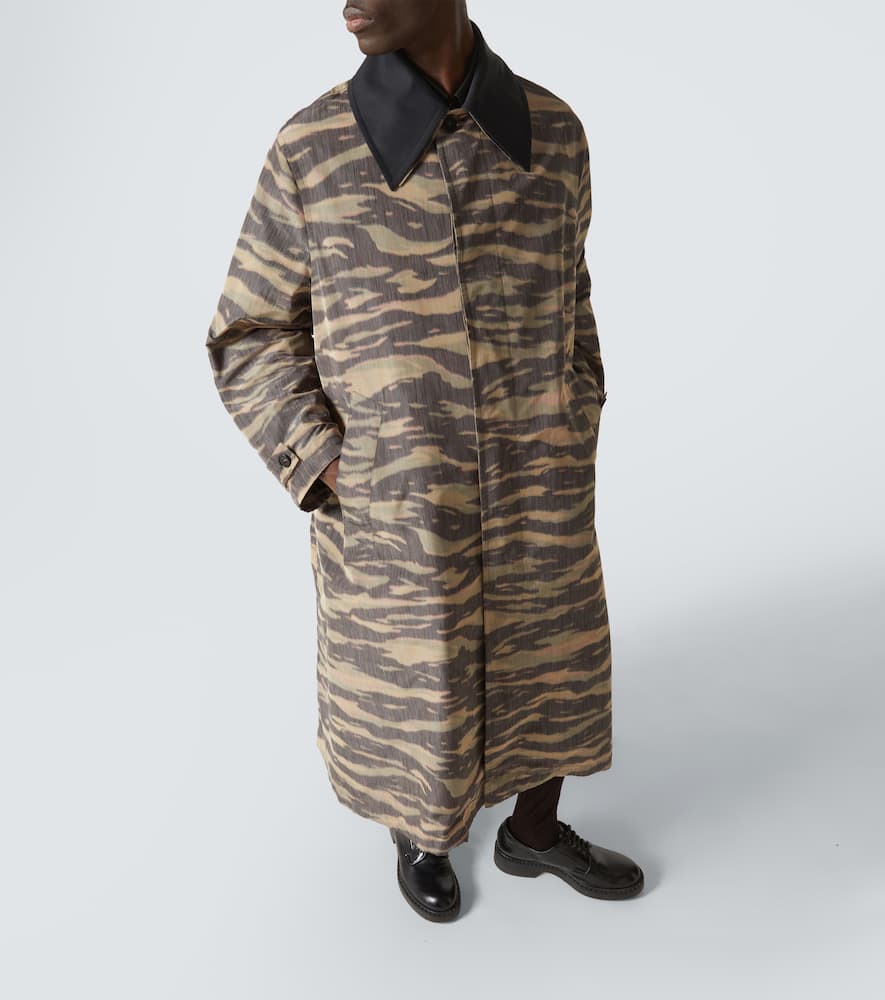 Camouflage car coat