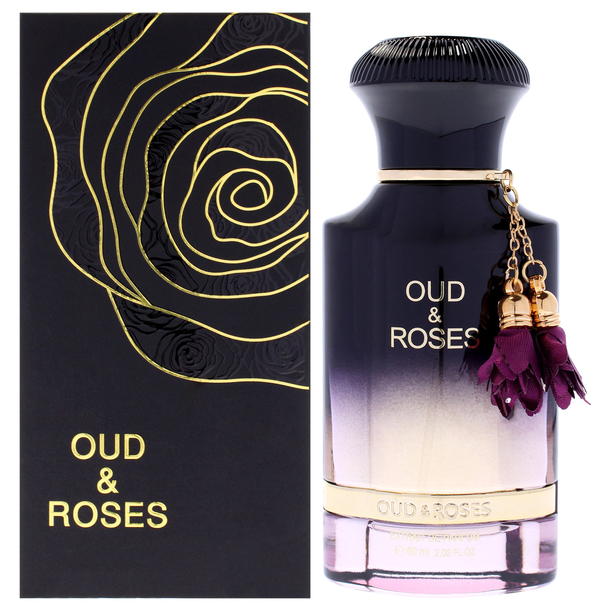 Oud and Roses by for Unisex - 2.02 oz Extrait De Parfum Spray