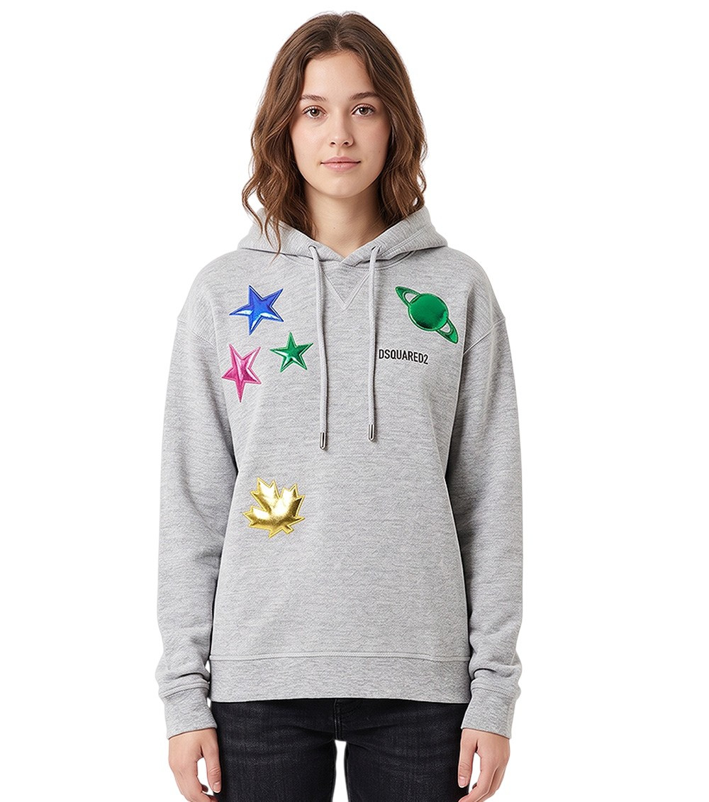 Logo Cotton Hoodie