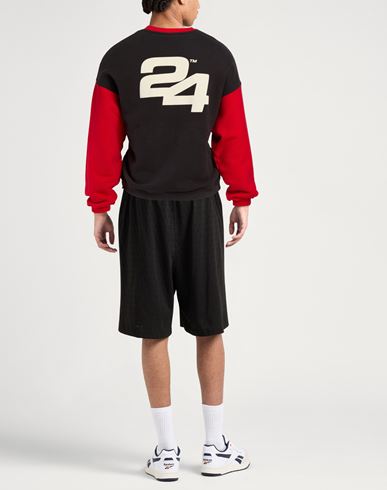 Man Sweatshirt Black Size L Organic cotton