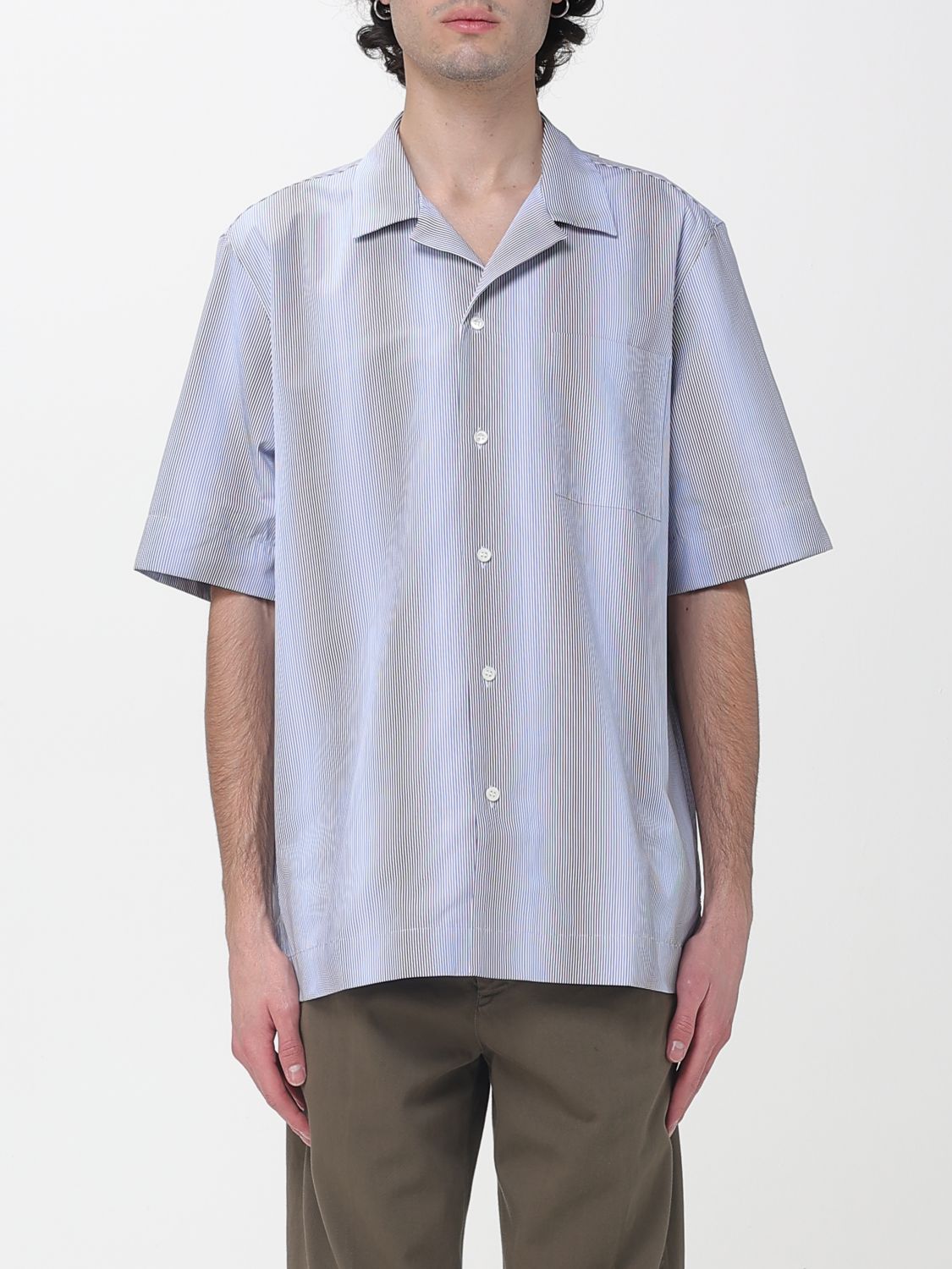 Shirt Men color Blue