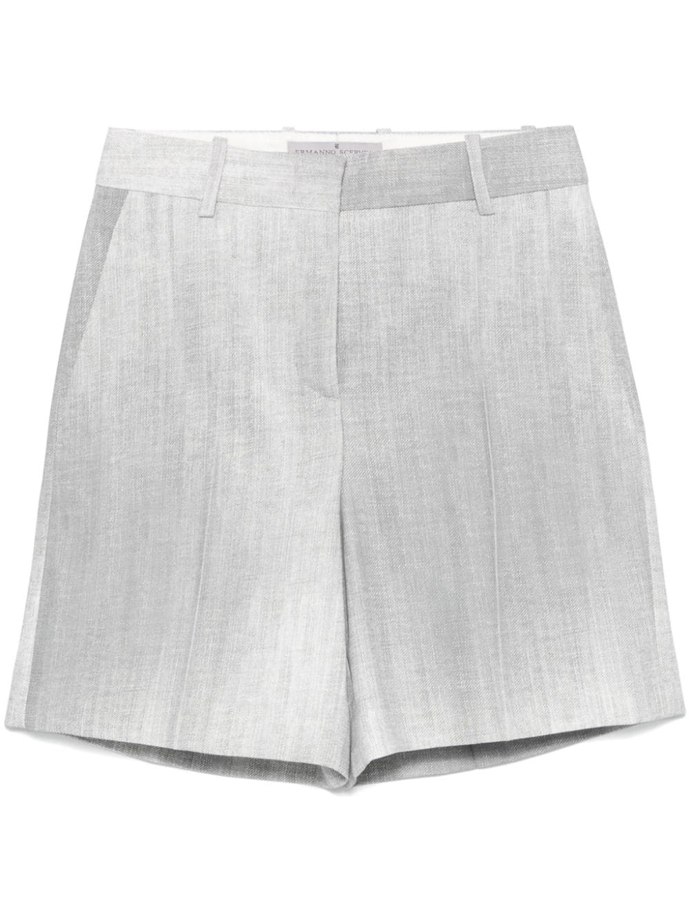 Graphic-print shorts - Neutrals