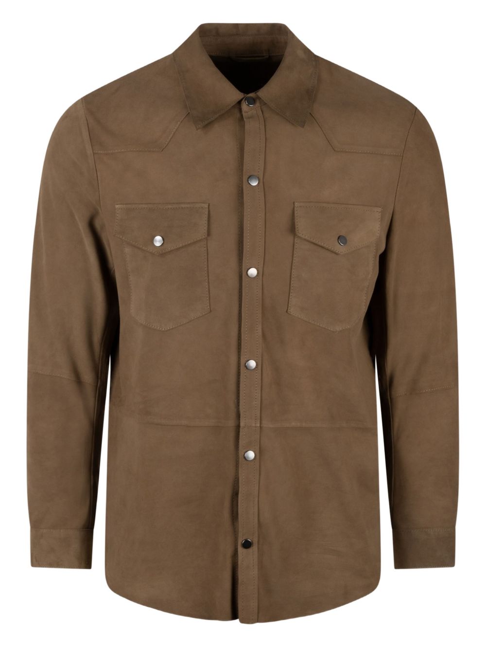 Suede shirt - Brown