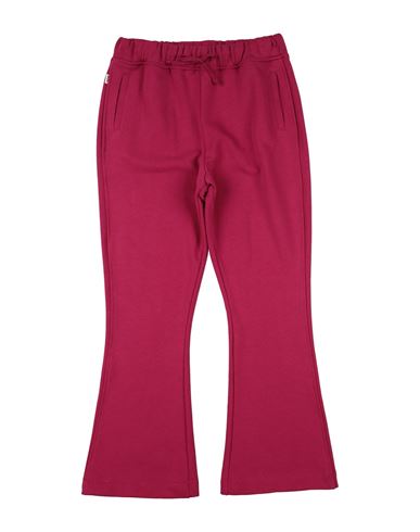 Kid Girl Pants Magenta Size 14 Cotton, Polyester