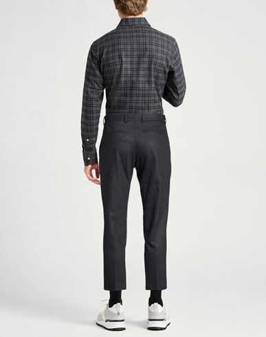 Man Pants Charcoal Size 38 Virgin Wool, Cashmere, Elastane