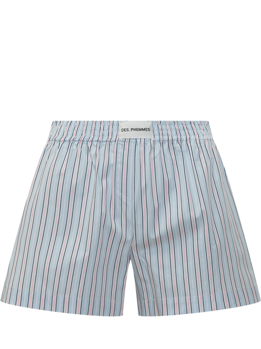 Blue Stripes Shorts
