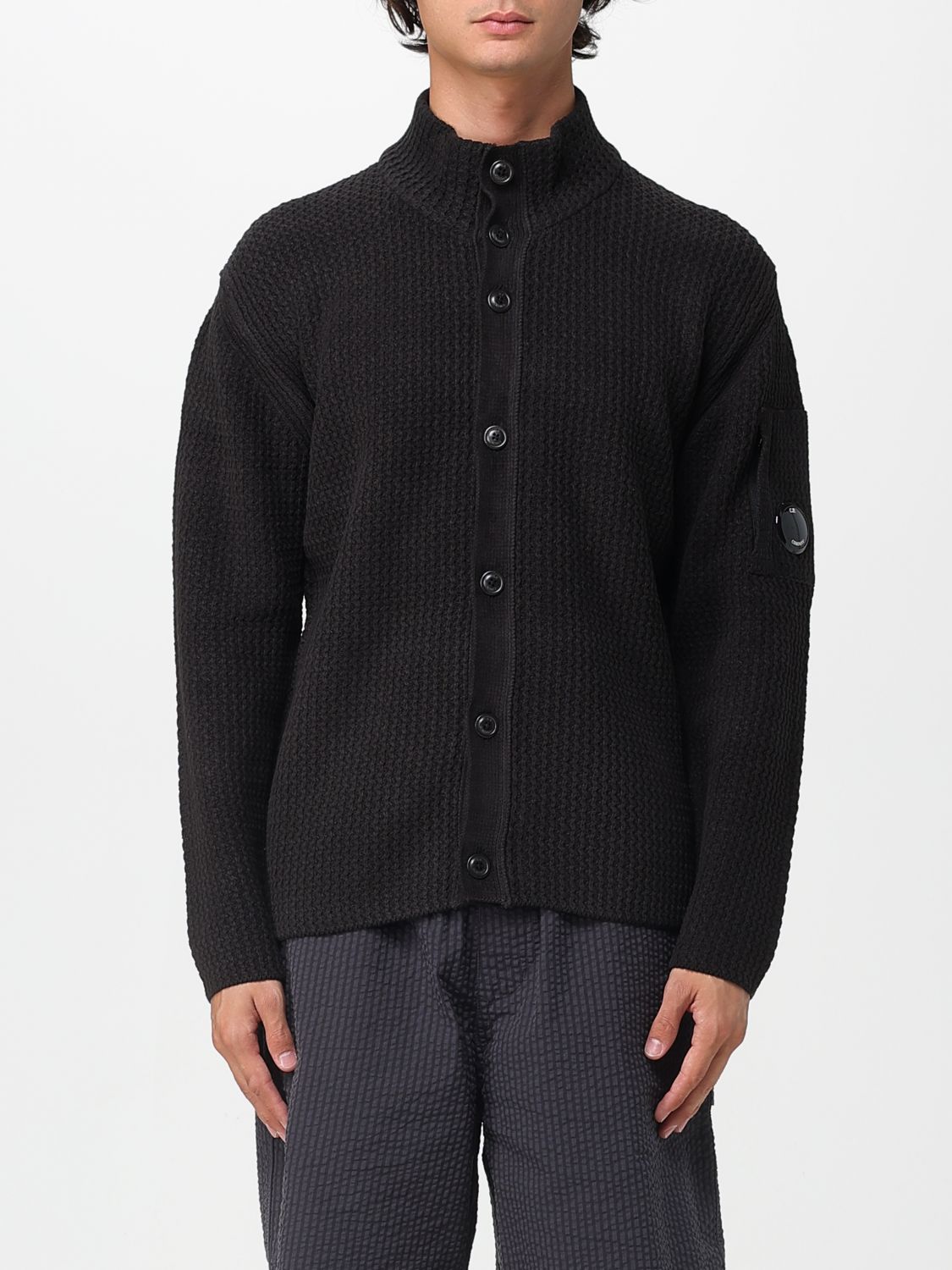 Cardigan C. P. COMPANY Men color Black