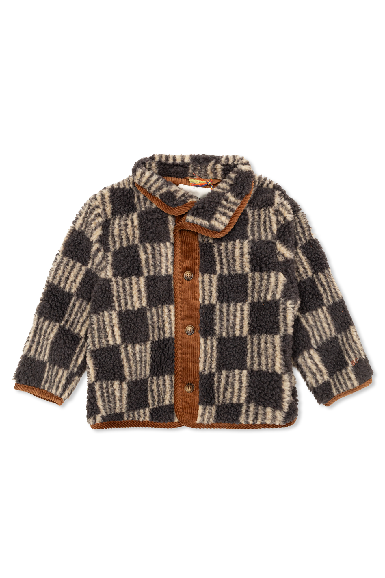 Fleece Jacket, Unisex, Brown