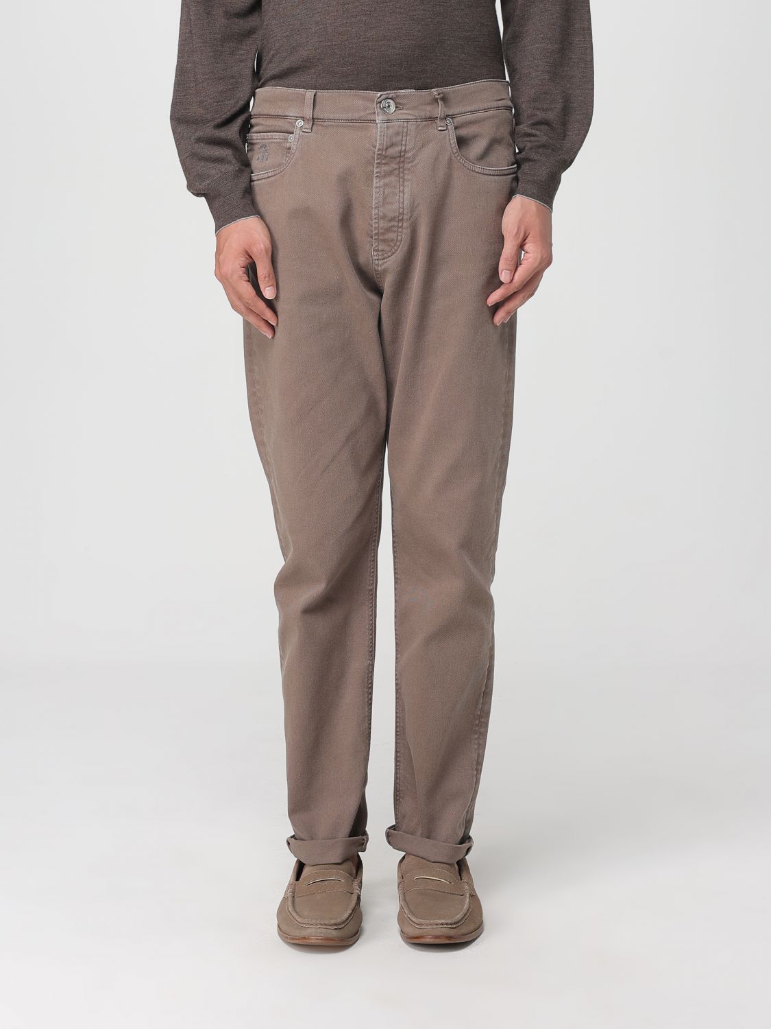 Pants Men color White