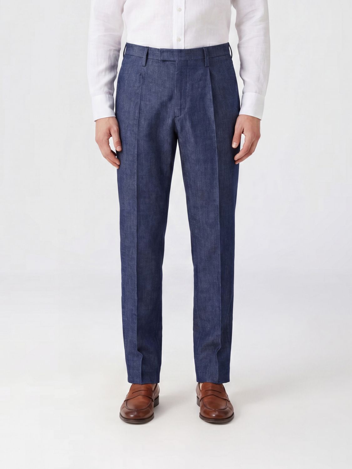 Pants Men color Blue