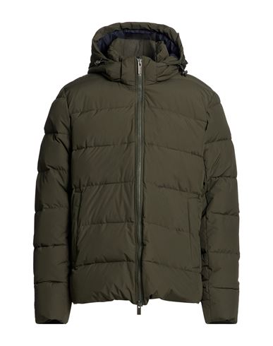 Man Puffer Dark green Size XXL Polyester, Polyurethane
