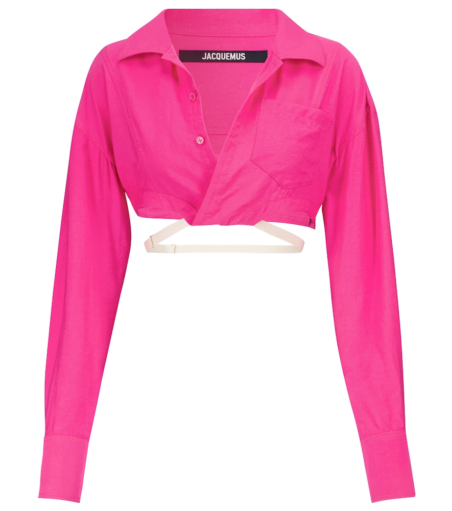 Exclusive to Mytheresa - La Chemise Laurier cropped shirt