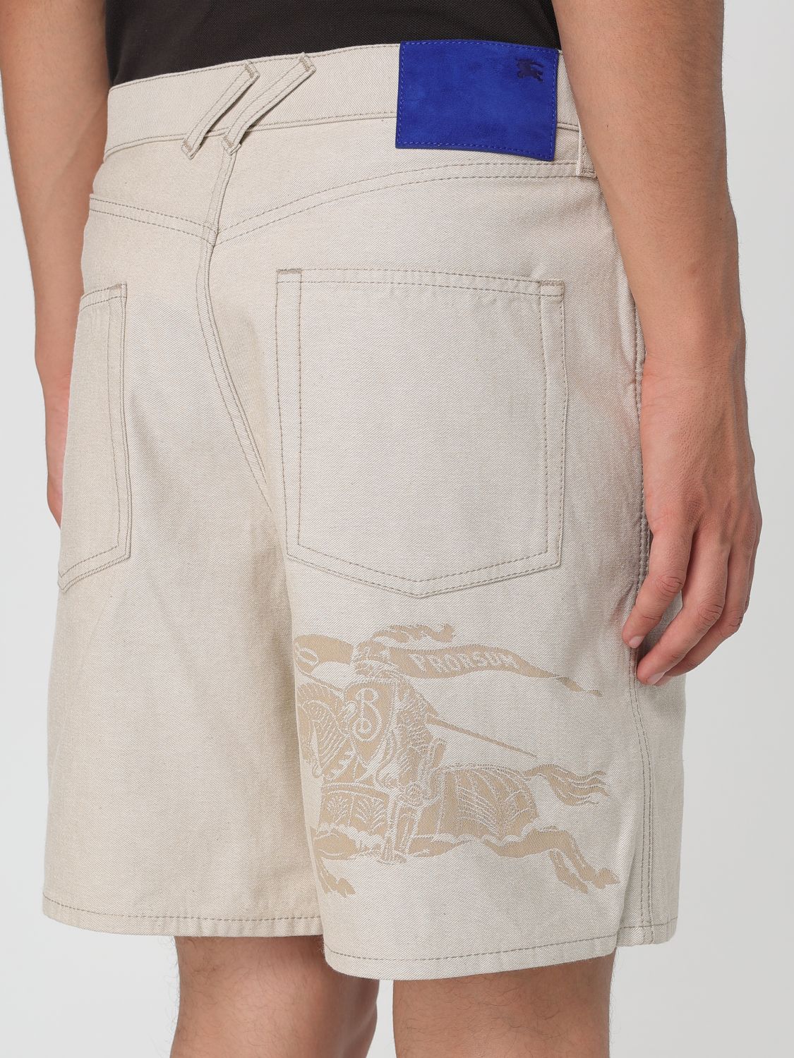 Short Men color Beige