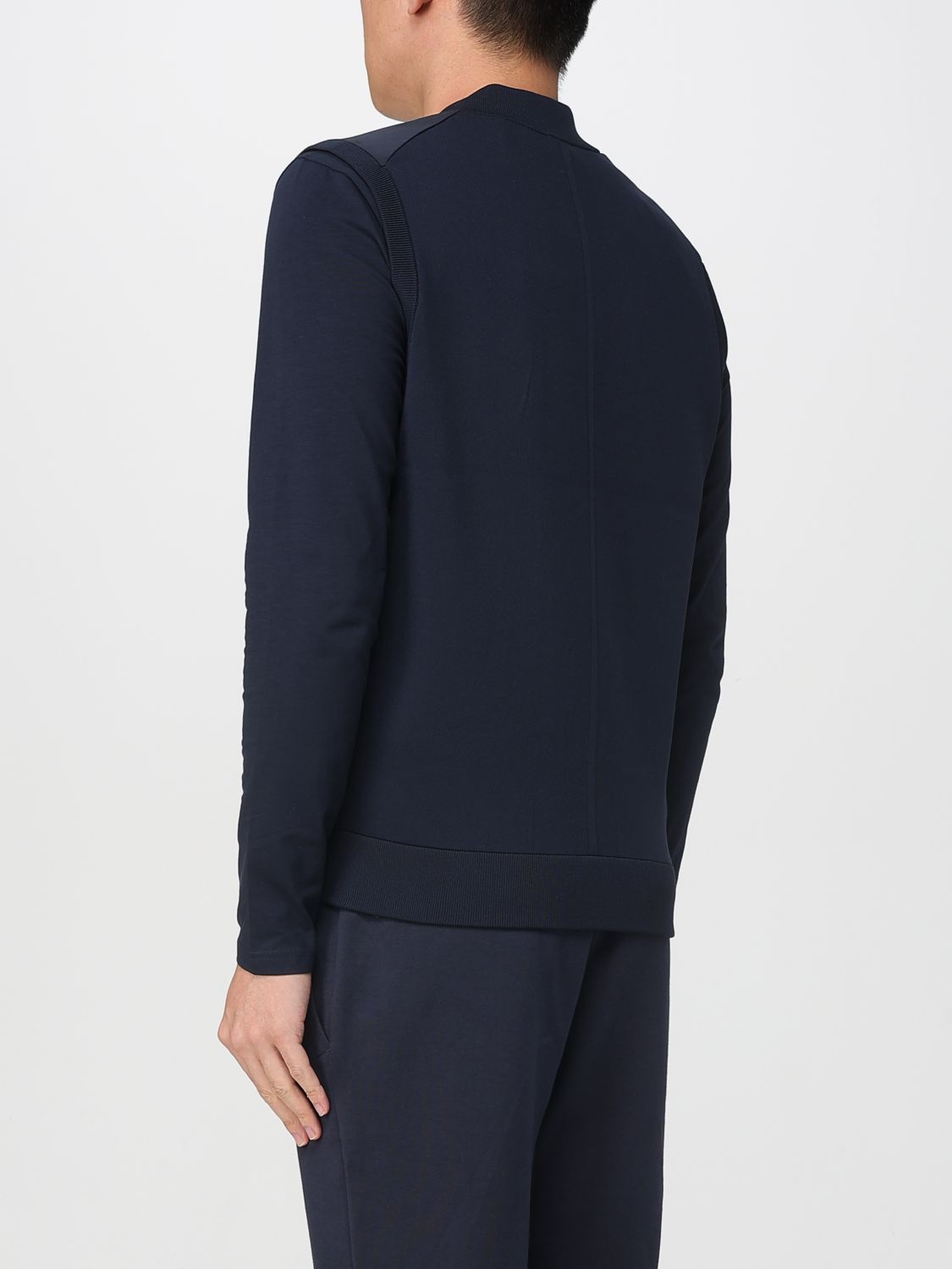 Suit Vest Men color Blue
