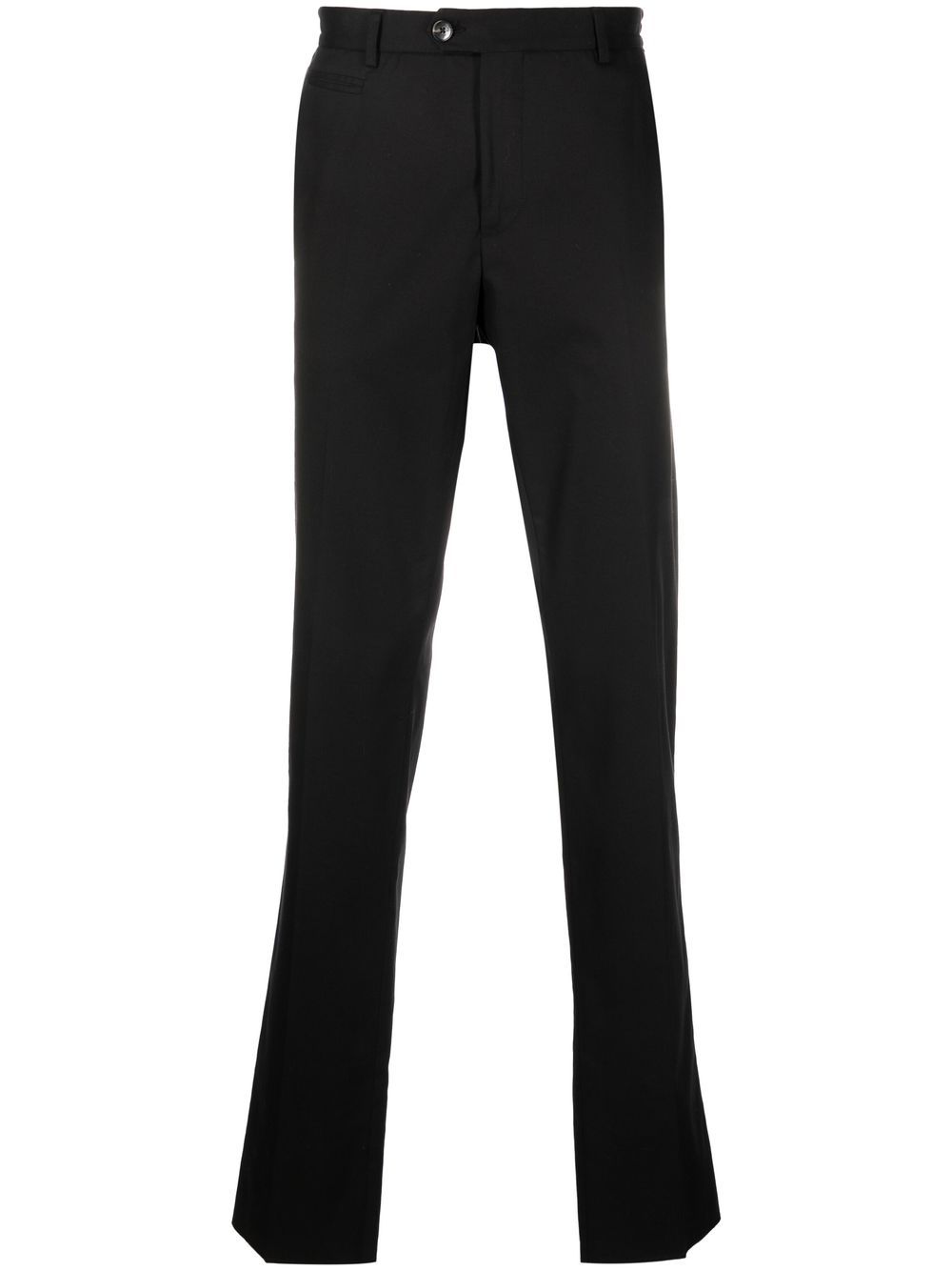 Tailored-fit trousers - Black