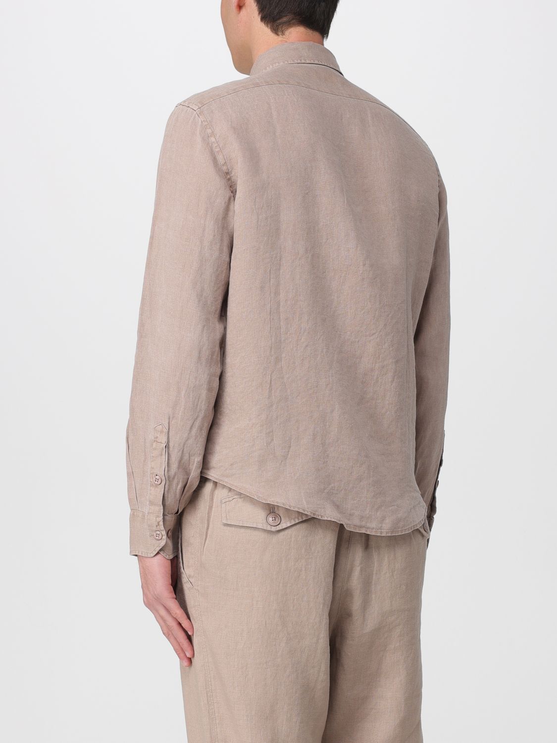Shirt Men color Beige