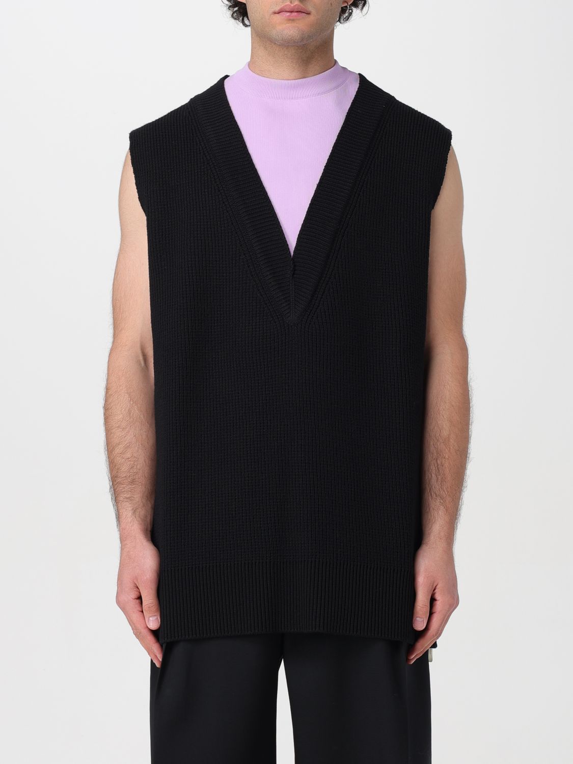 Suit Vest Men color Multicolor