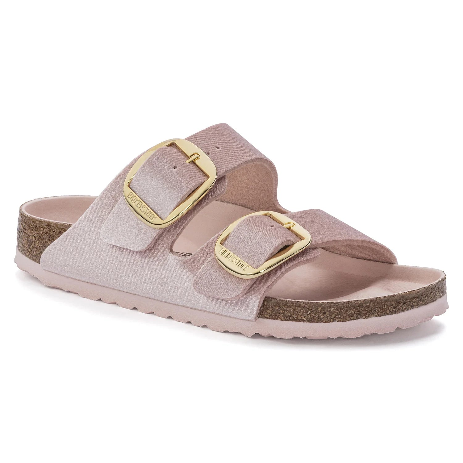 Arizona Big Buckle Rivet Logo Velvet Light Rose