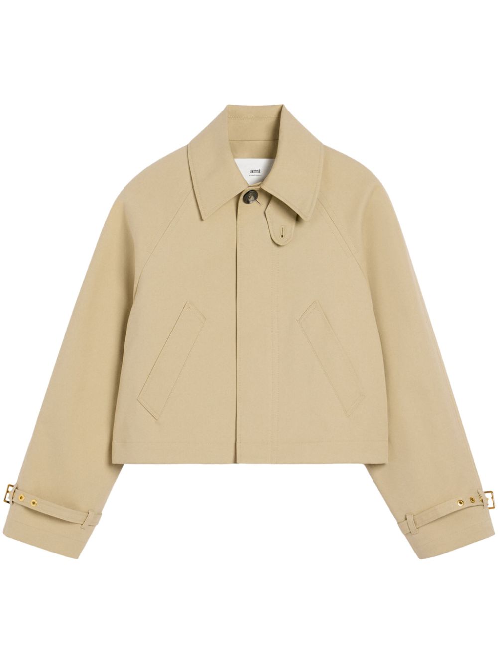 Buttoned Jacket - Brown