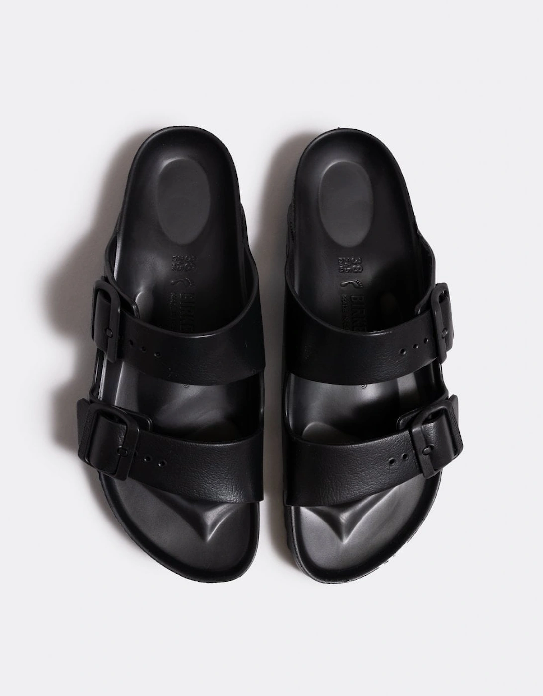 Men's Birkenstock Arizona EVA Mens Slides - Black - : 8/G