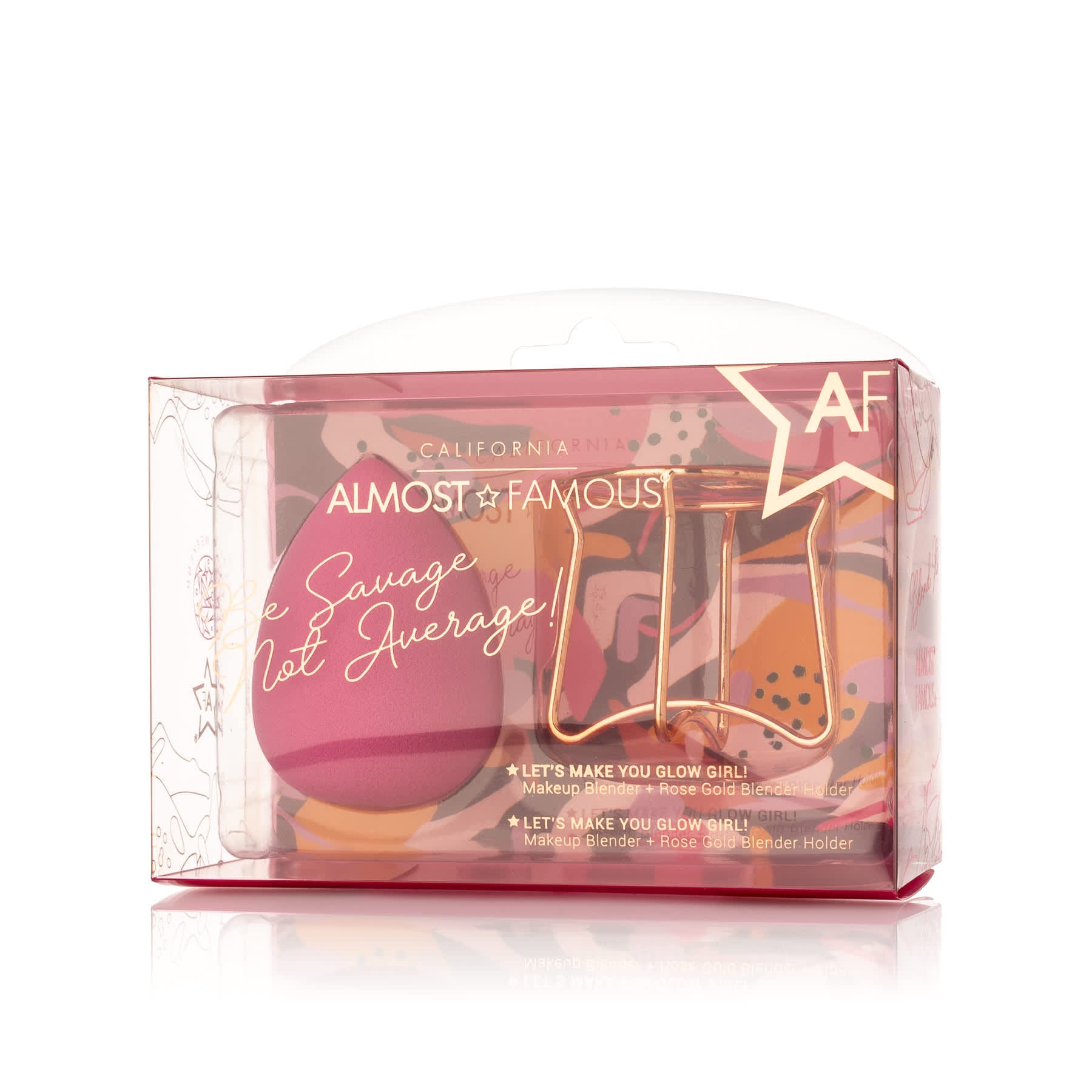 Professional Makeup Blender with Rose Gold Stand