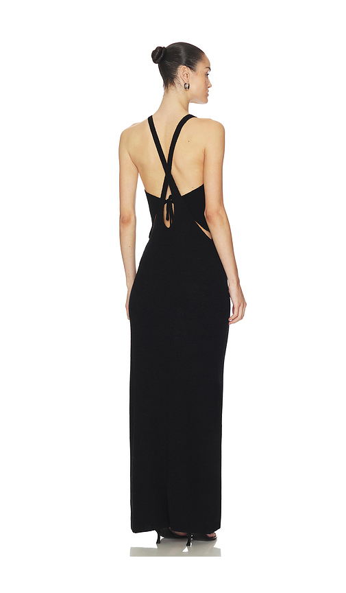 Aya Muse Lira Dress in Black - Black. XS also in L