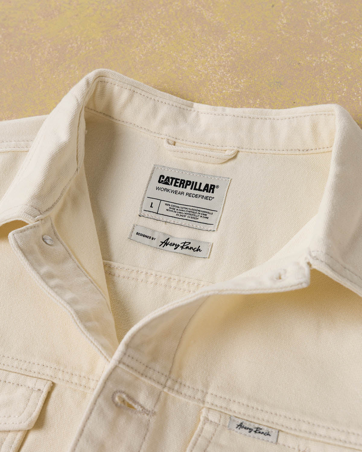 TRUCKER JACKET CAT WWR DESIGNED BY AVERY RANCH CANVAS