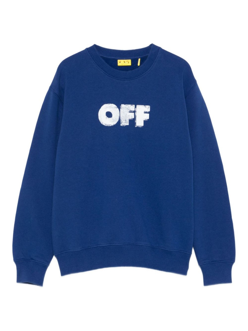 Off White Sweaters Blue