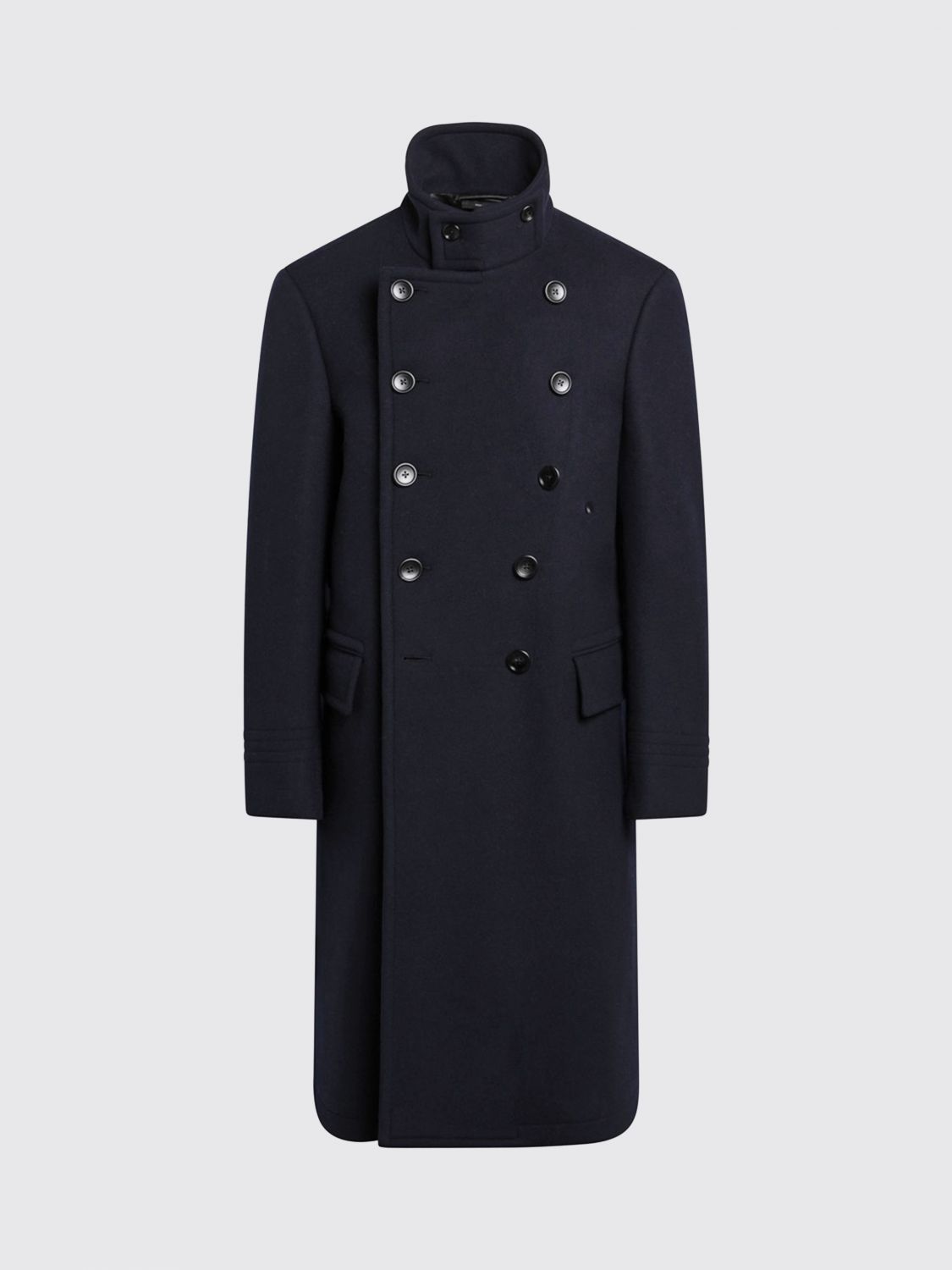 Coat Men color Navy