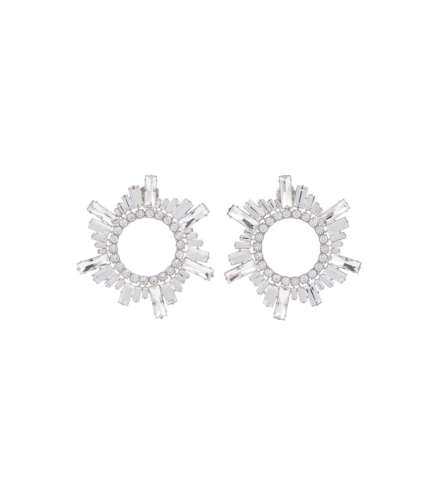 Amina Muaddi Begum crystal-embellished earrings