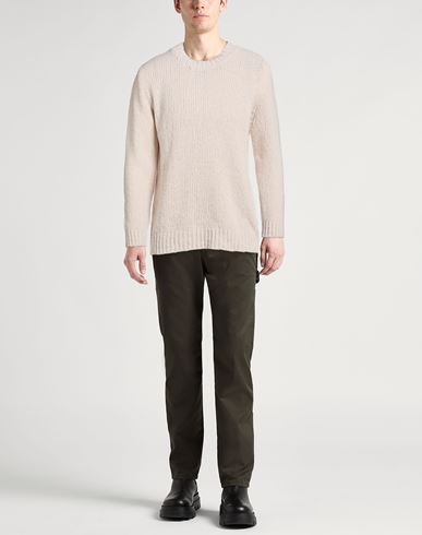 Lab Man Sweater Beige Size L Merino Wool