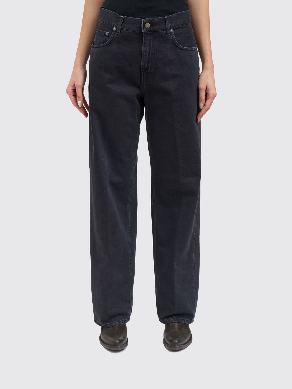 Jeans Woman color White