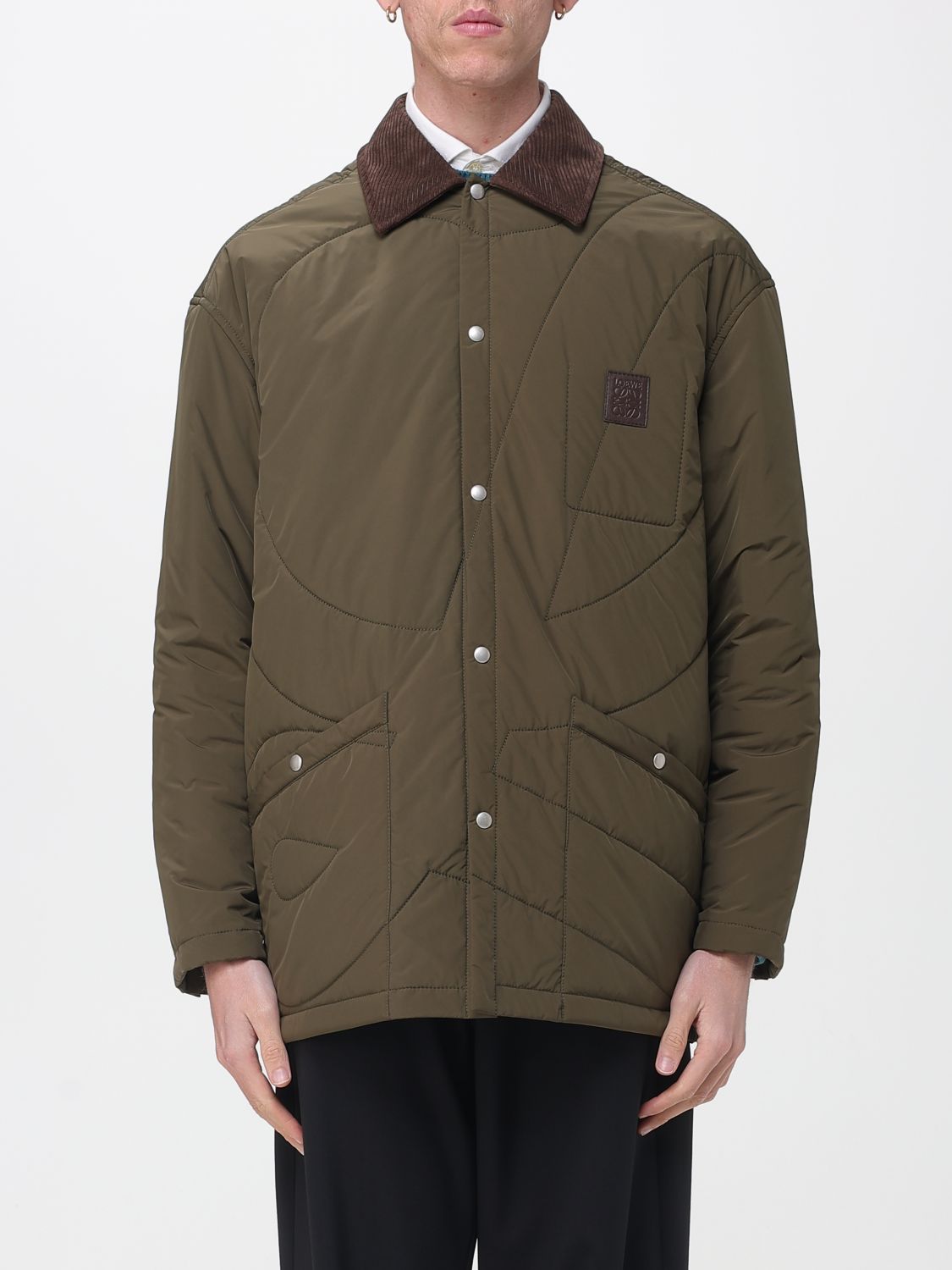 Jacket Men color Green