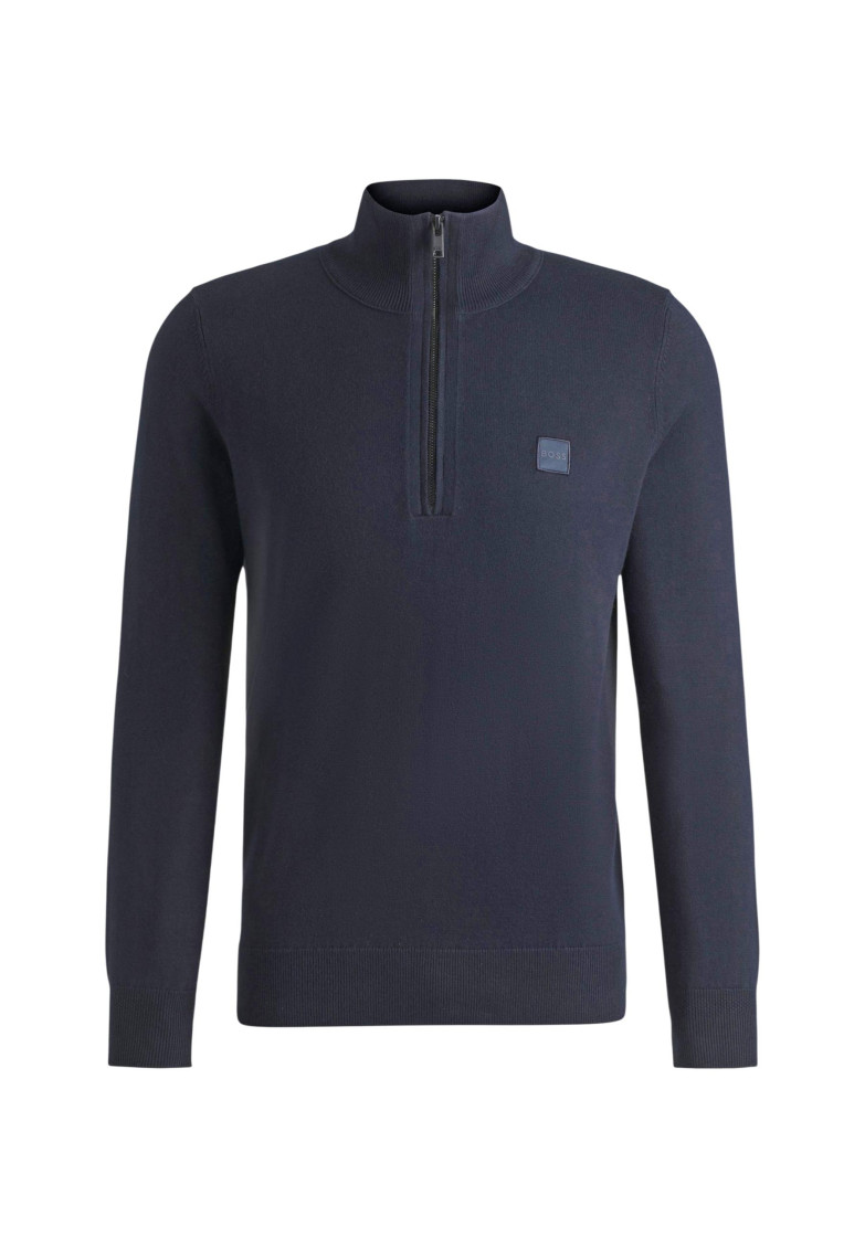 Dark Blue Logo Sweater
