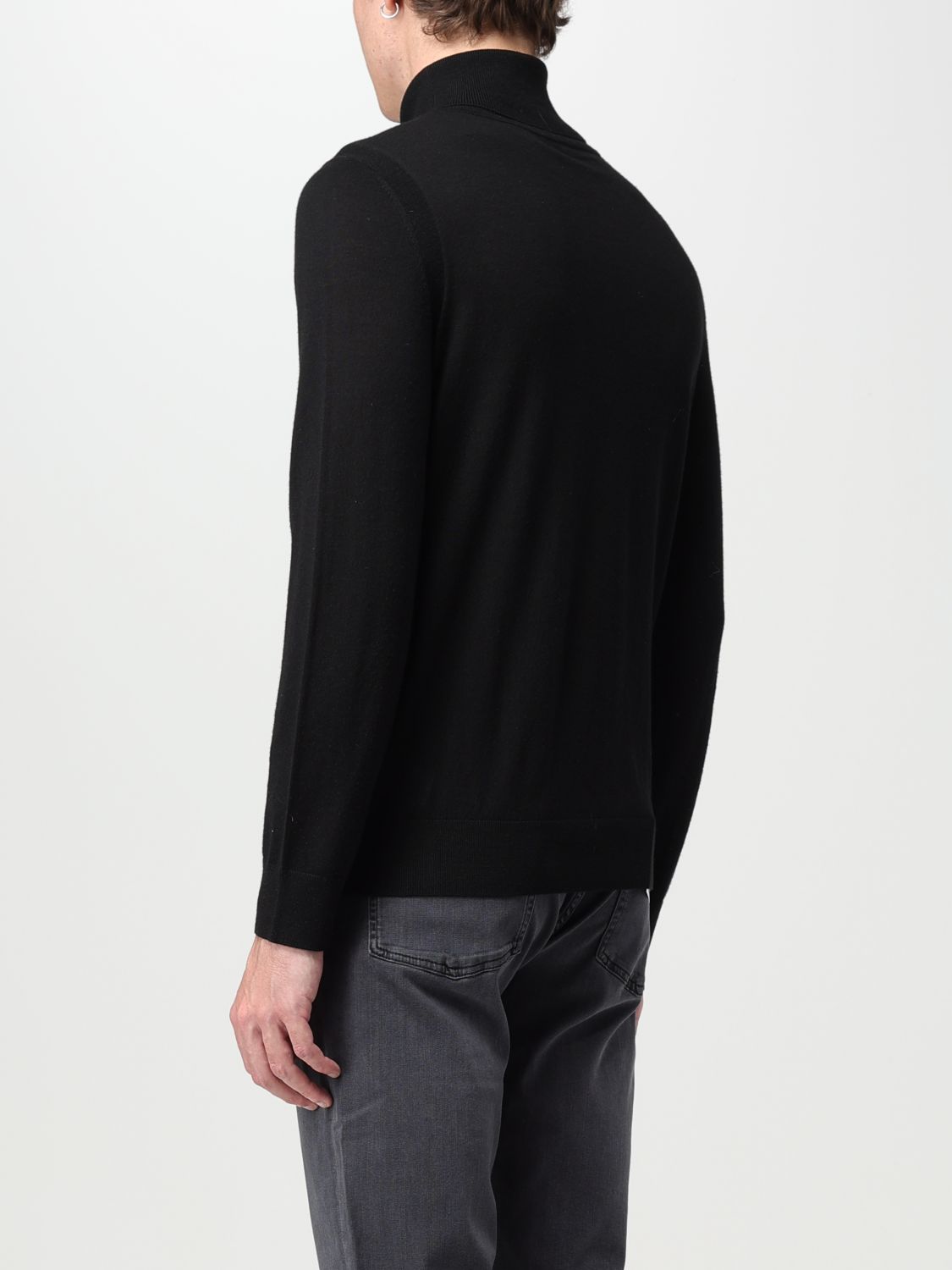 Sweatshirt Men color Black
