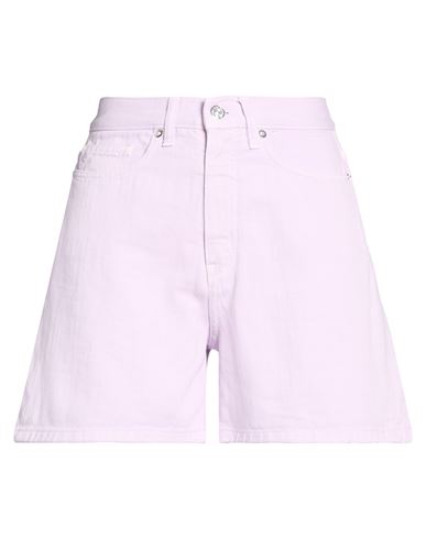 Woman Denim shorts Lilac Size 26 Cotton