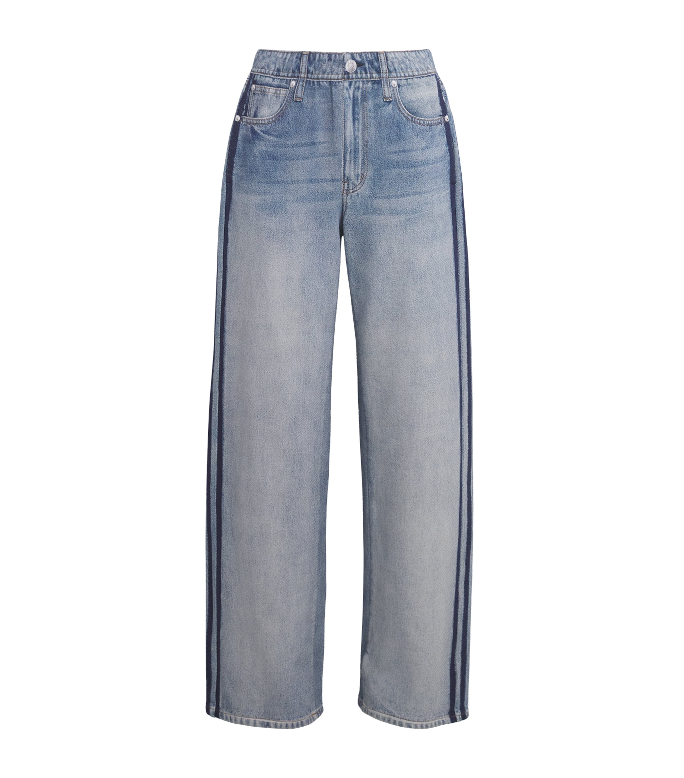 Rag & Bone Denim-Effect Miramar Sweatpants