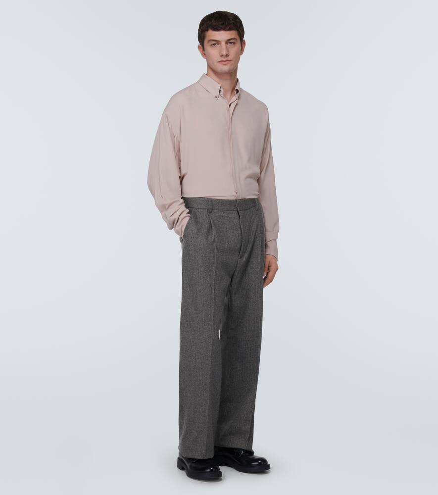 Winnie New York Wool and mohair straight pants