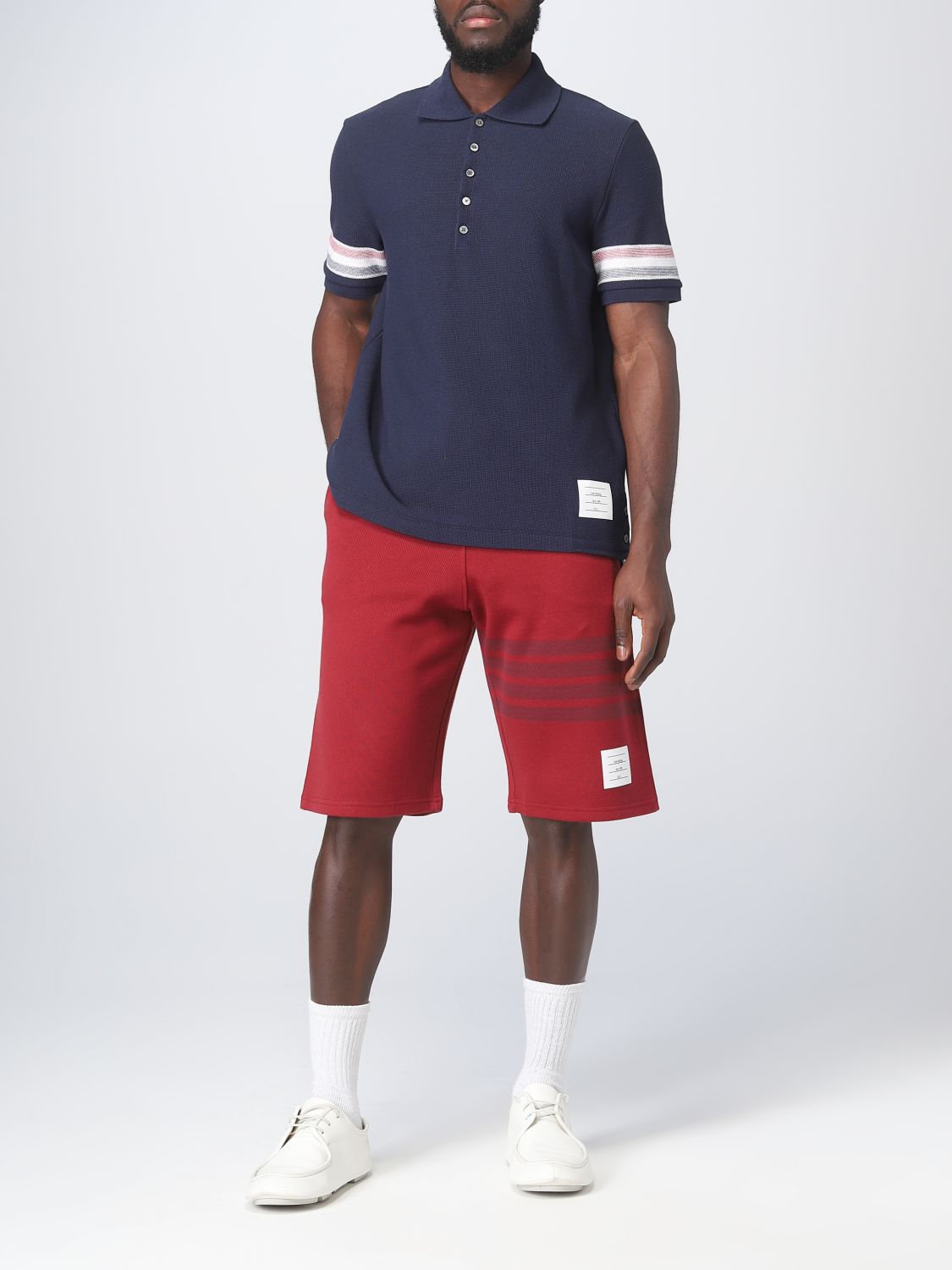 Polo Shirt Men color Blue