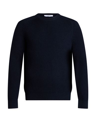 Man Sweater Midnight blue Size 36 Virgin Wool