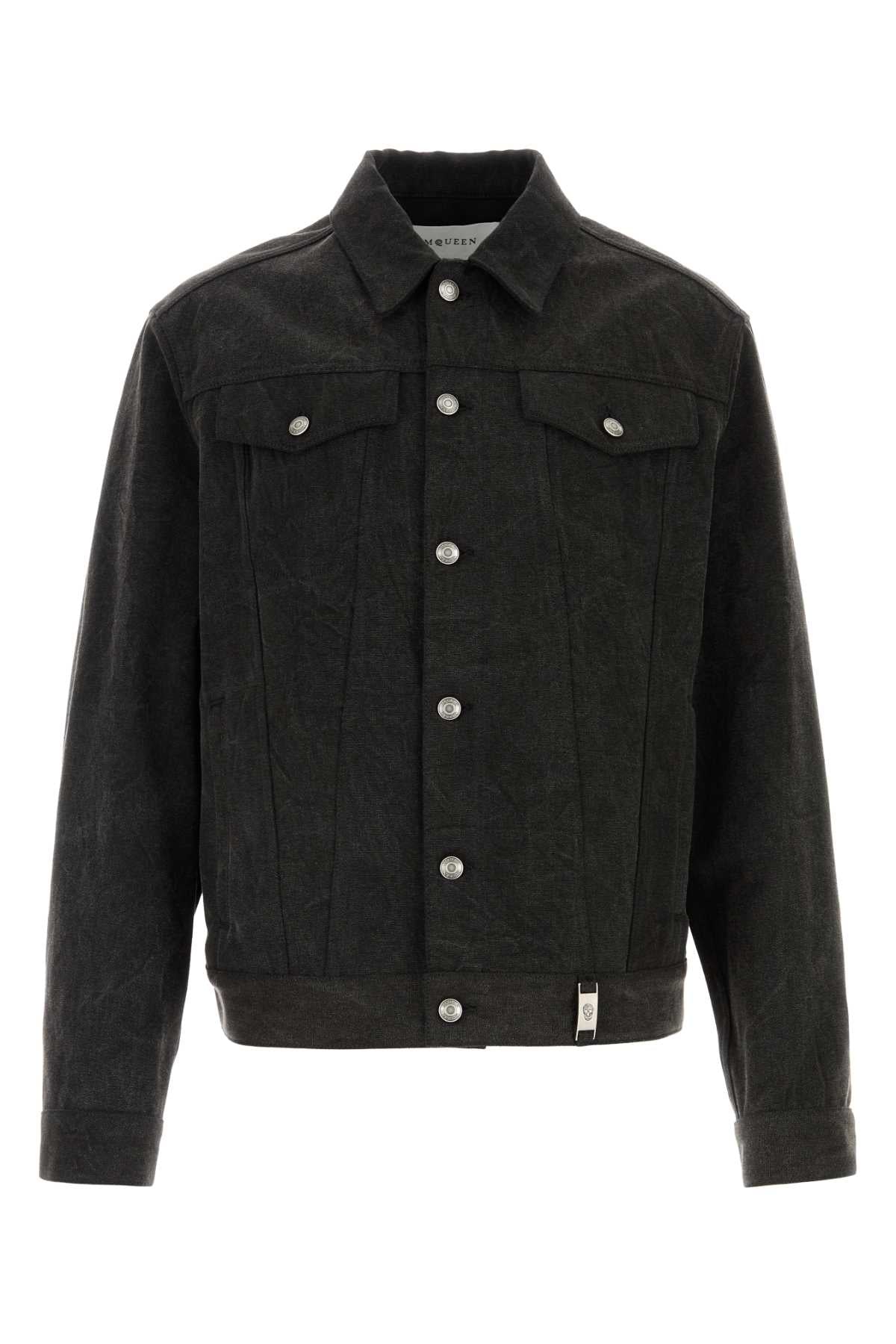 Denim Jacket — Gray