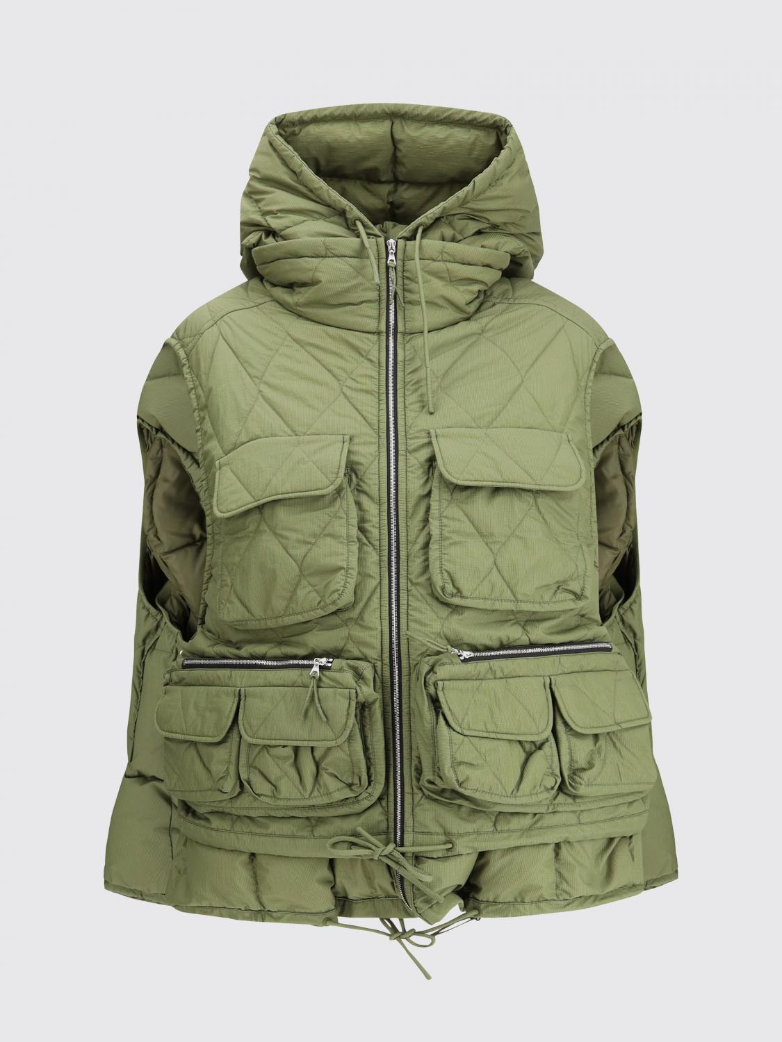 Ember hooded quilted vest - Black