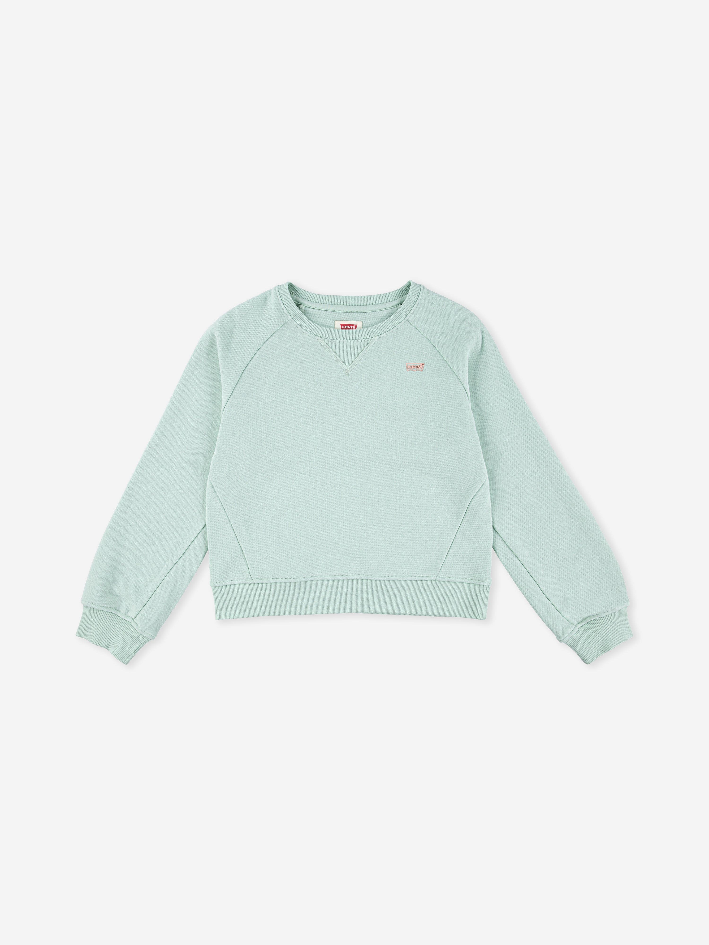 Levi's Kids Wear Girls Batwing Sweatshirt in Green 4 Yrs